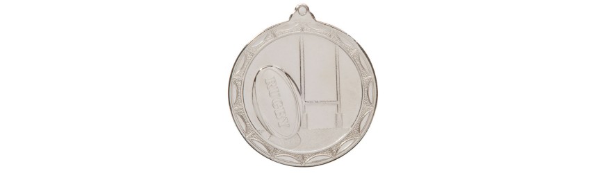 CASCADE RUGBY MEDAL 50MM - BRONZE